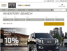 Tablet Screenshot of chevrolethelena.com